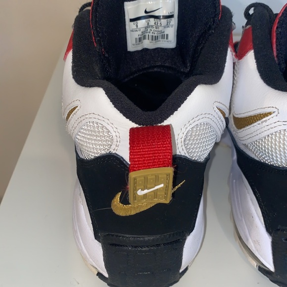 Men’s Size 9 - Nike Air Max Speed Turf 49ers 2017, Red Gold White and Black - Picture 11 of 12